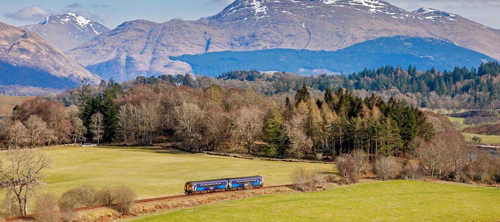 Train on the West Highland Line