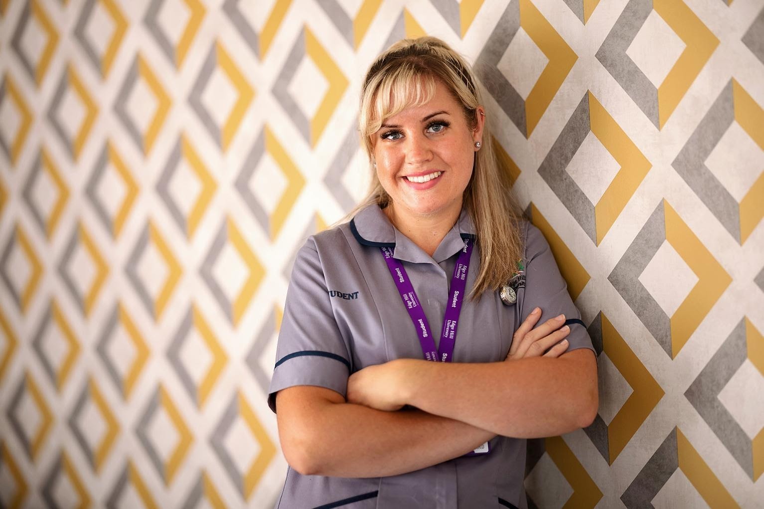 Cristina Campbell says that an apprenticeship is the perfect path for her to become a nurse