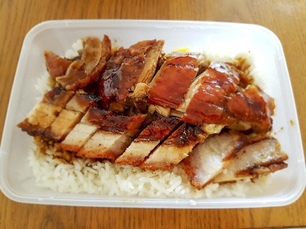 CANTONESE ROAST MEAT WITH RICE | CAFE TPT | £8 — LONDON CHEAP EATS