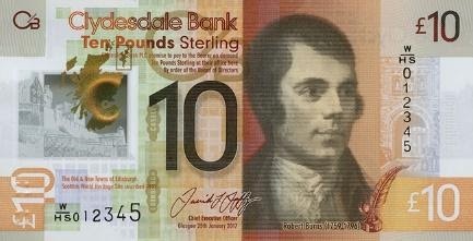 Front of note