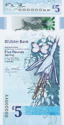 Front of note