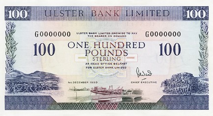 Front of note