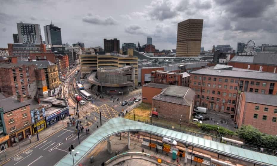 Aerial view of Manchester: find your own vantage point and create your own Lowry “composites”