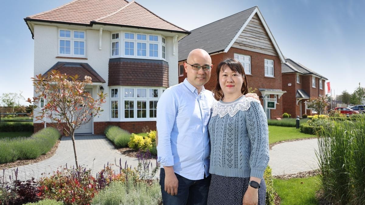 Mike and Ivy Lau are currently waiting for their new-build detached three-bedroom home to be completed